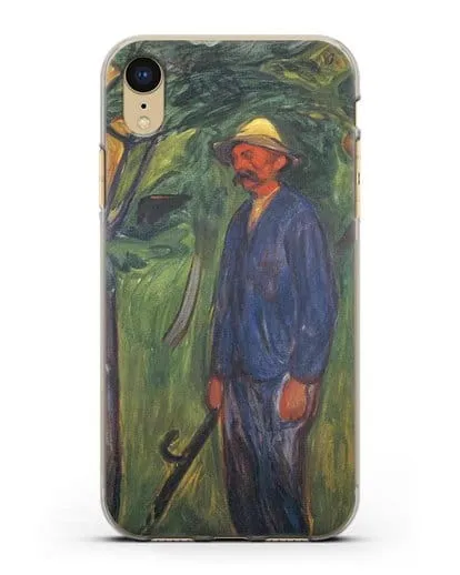 Чехол Плодородие II (Мунк Эдвард) силиконовый для iPhone XR