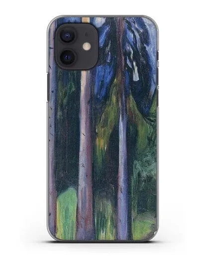 Чехол Лес (Мунк Эдвард) силиконовый для iPhone 12