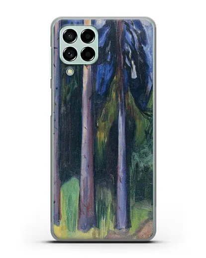 Чехол Лес (Мунк Эдвард) силиконовый для Samsung Galaxy M53 [SM-M536]