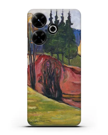 Чехол Тюрингенский Лес (Мунк Эдвард) силиконовый для Xiaomi Poco M6