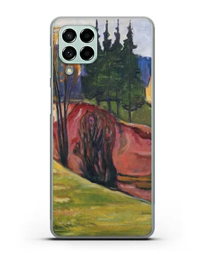 Чехол Тюрингенский Лес (Мунк Эдвард) силиконовый для Samsung Galaxy M53 [SM-M536]