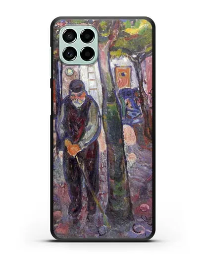 Чехол Старик в Варнемюнде (Мунк Эдвард) силиконовый для Samsung Galaxy M53 [SM-M536]