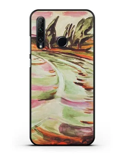 Чехол Волна (Мунк Эдвард) силиконовый для Honor 20e