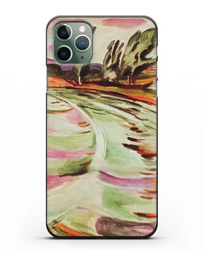 Чехол Волна (Мунк Эдвард) силиконовый для iPhone 11 Pro