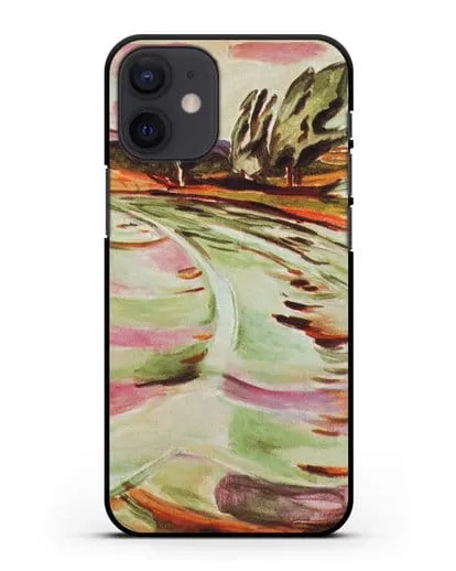 Чехол Волна (Мунк Эдвард) силиконовый для iPhone 12 mini