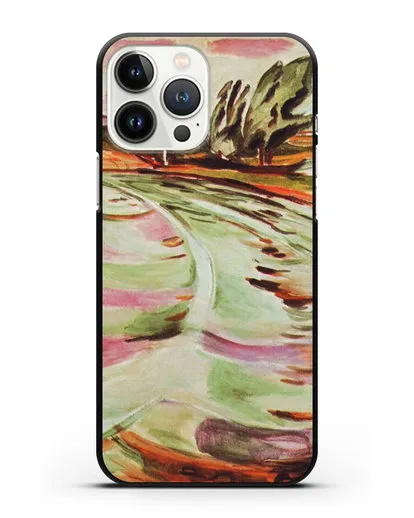 Чехол Волна (Мунк Эдвард) силиконовый для iPhone 13 Pro Max