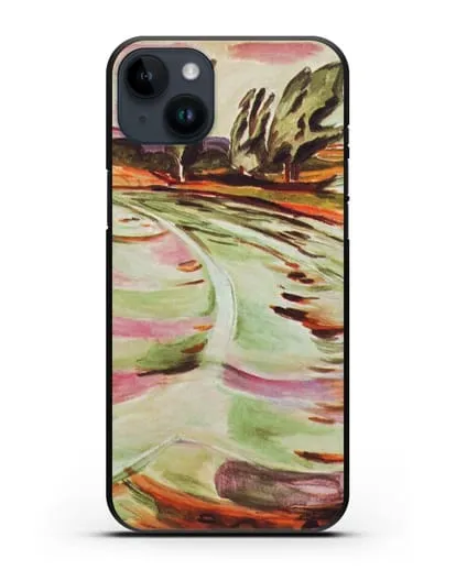 Чехол Волна (Мунк Эдвард) силиконовый для iPhone 14 Plus