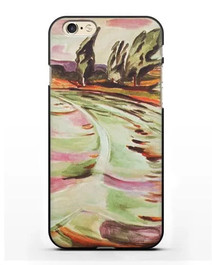 Чехол Волна (Мунк Эдвард) силиконовый для iPhone 6