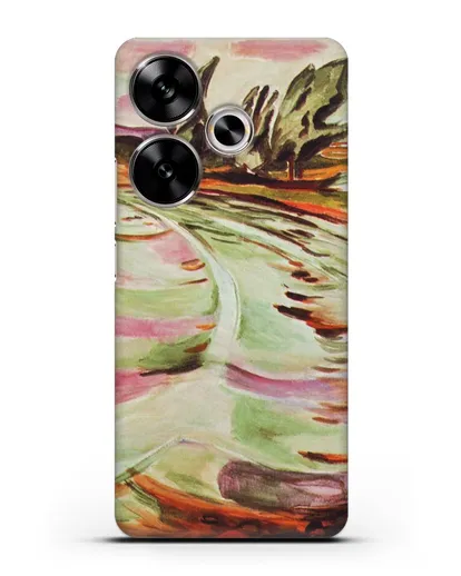 Чехол Волна (Мунк Эдвард) силиконовый для Xiaomi Poco F6