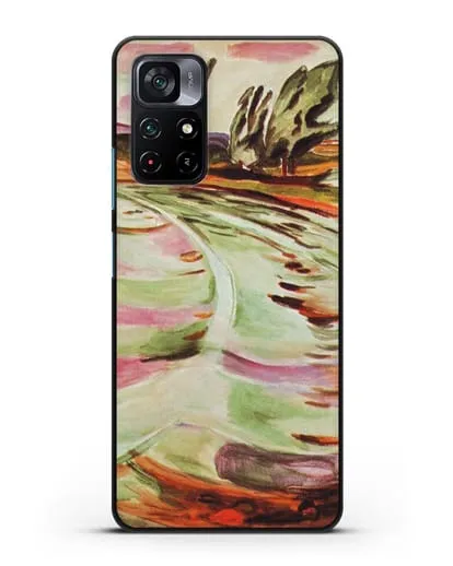 Чехол Волна (Мунк Эдвард) силиконовый для Xiaomi Poco M4 Pro 5G