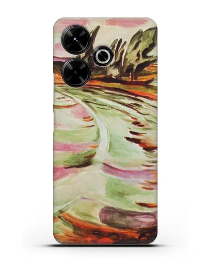 Чехол Волна (Мунк Эдвард) силиконовый для Xiaomi Poco M6