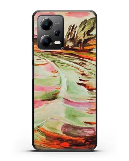 Чехол Волна (Мунк Эдвард) силиконовый для Xiaomi Poco X5