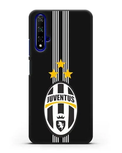 Чехол с логотипом Ювентус силиконовый для Honor 20