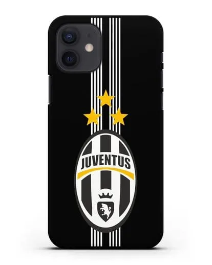 Чехол с логотипом Ювентус силиконовый для iPhone 12