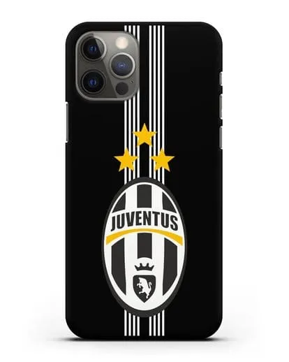 Чехол с логотипом Ювентус силиконовый для iPhone 12 Pro