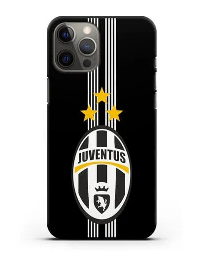 Чехол с логотипом Ювентус силиконовый для iPhone 12 Pro Max