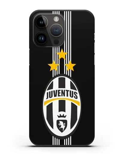 Чехол с логотипом Ювентус силиконовый для iPhone 14 Pro Max