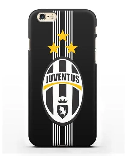 Чехол с логотипом Ювентус силиконовый для iPhone 6