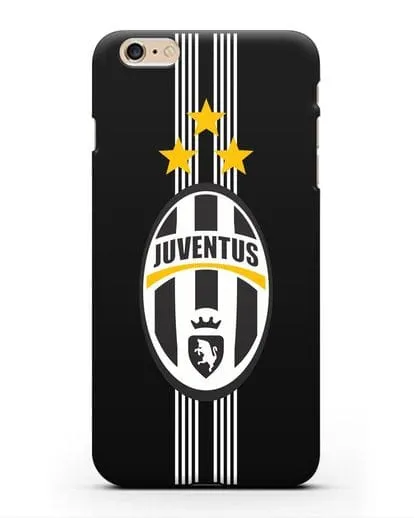 Чехол с логотипом Ювентус силиконовый для iPhone 6 Plus