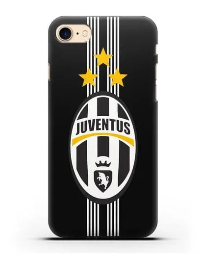 Чехол с логотипом Ювентус силиконовый для iPhone 7