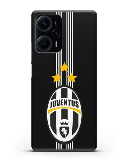 Чехол с логотипом Ювентус силиконовый для Xiaomi Poco F5