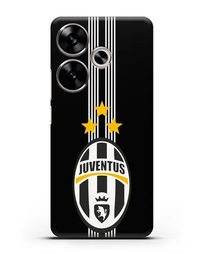 Чехол с логотипом Ювентус силиконовый для Xiaomi Poco F6