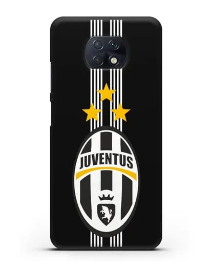 Чехол с логотипом Ювентус силиконовый для Xiaomi Redmi Note 9T