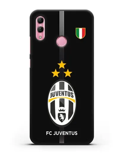 Чехол Ювентус со звездами и флагом Италии силиконовый для Honor 10 Lite
