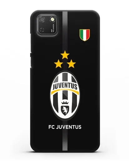 Чехол Ювентус со звездами и флагом Италии силиконовый для Honor 9S