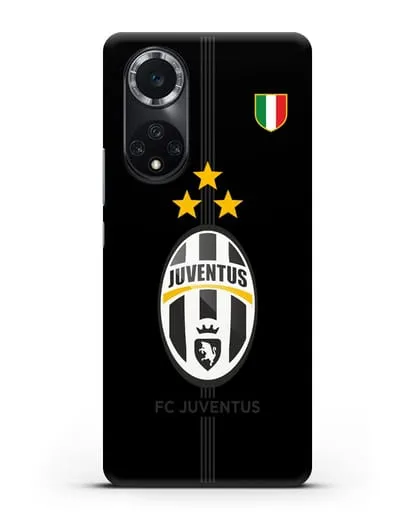 Чехол Ювентус со звездами и флагом Италии силиконовый для Huawei Nova 9