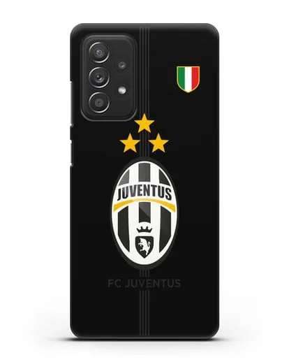 Чехол Ювентус со звездами и флагом Италии силиконовый для Samsung Galaxy A53