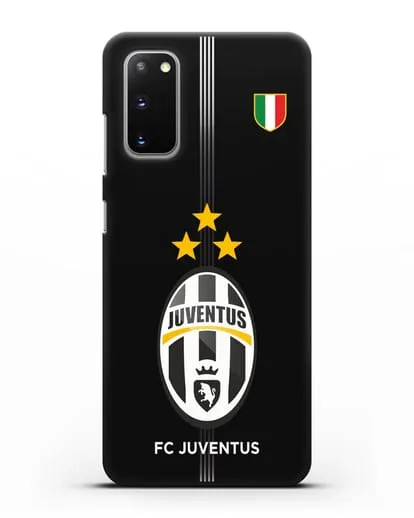 Чехол Ювентус со звездами и флагом Италии силиконовый для Samsung Galaxy S20 [SM-G980F]