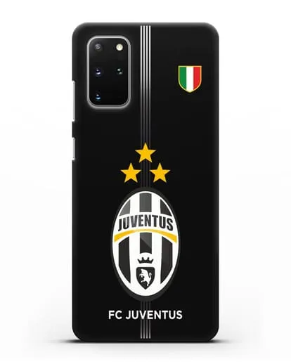 Чехол Ювентус со звездами и флагом Италии силиконовый для Samsung Galaxy S20 Plus [SM-G985F]