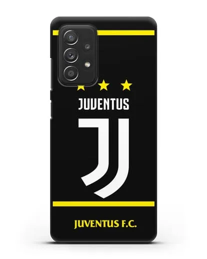 Чехол с логотипом Juventus и звёздами силиконовый для Samsung Galaxy A53