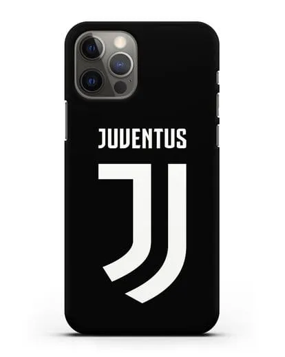 Чехол с логотипом и надписью Juventus силиконовый для iPhone 12 Pro