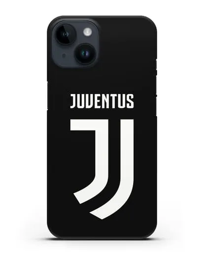 Чехол с логотипом и надписью Juventus силиконовый для iPhone 14