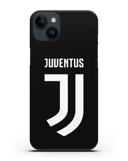 Чехол с логотипом и надписью Juventus силиконовый для iPhone 14 Plus