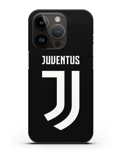 Чехол с логотипом и надписью Juventus силиконовый для iPhone 14 Pro