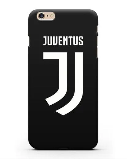 Чехол с логотипом и надписью Juventus силиконовый для iPhone 6s Plus