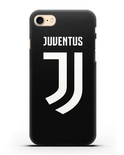 Чехол с логотипом и надписью Juventus силиконовый для iPhone 7