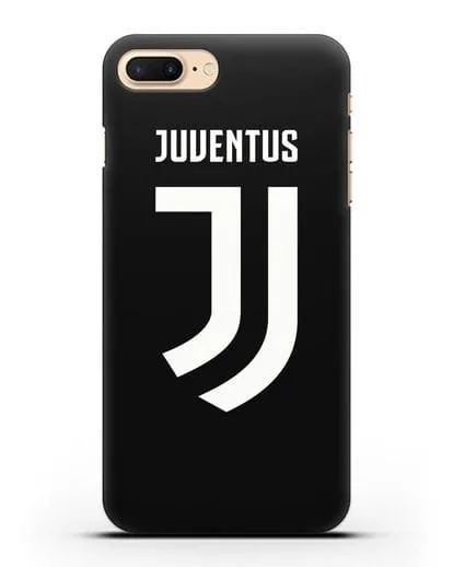 Чехол с логотипом и надписью Juventus силиконовый для iPhone 8 Plus