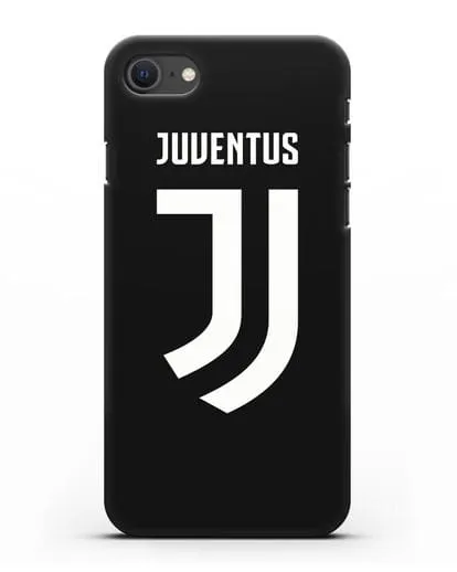 Чехол с логотипом и надписью Juventus силиконовый для iPhone SE 2020