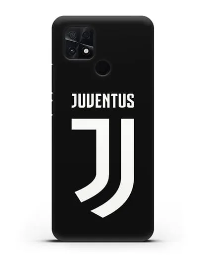 Чехол с логотипом и надписью Juventus силиконовый для Xiaomi Poco C40