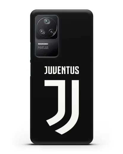 Чехол с логотипом и надписью Juventus силиконовый для Xiaomi Poco F4