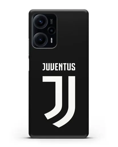 Чехол с логотипом и надписью Juventus силиконовый для Xiaomi Poco F5