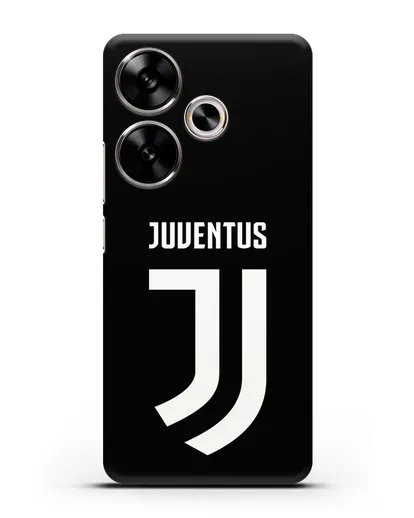 Чехол с логотипом и надписью Juventus силиконовый для Xiaomi Poco F6