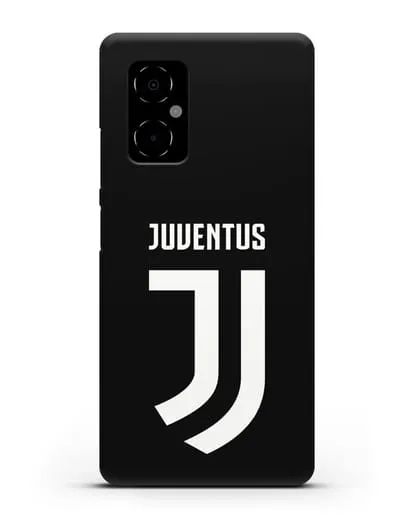 Чехол с логотипом и надписью Juventus силиконовый для Xiaomi Poco M4 5G