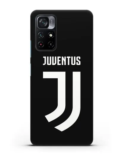 Чехол с логотипом и надписью Juventus силиконовый для Xiaomi Poco M4 Pro 5G