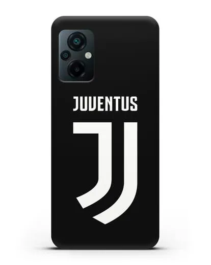 Чехол с логотипом и надписью Juventus силиконовый для Xiaomi Poco M5