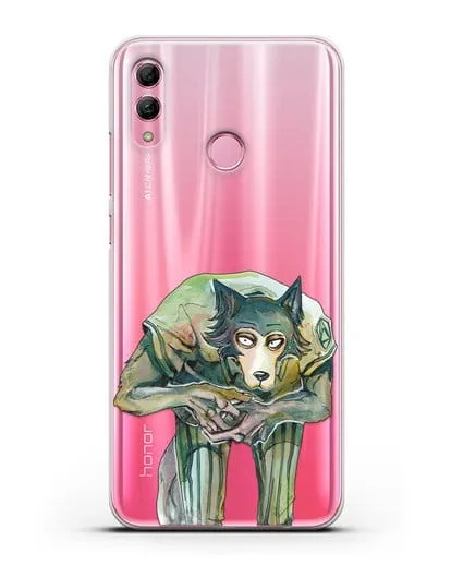 Чехол аниме Beastars - Легоси пригнулся силиконовый для Honor 10 Lite
